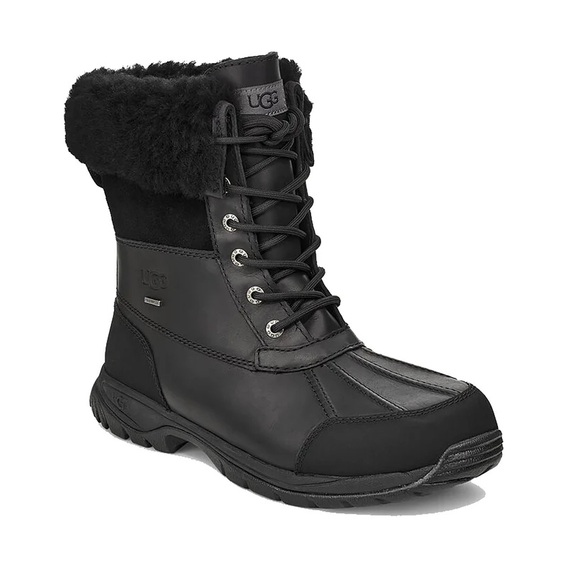 UGG Black Butte  Fur-trimmed  Boots - Picture 3 of 9